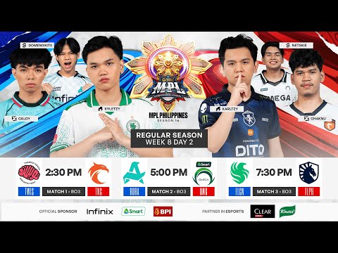 Thumbnail for 🔴 LIVE | MPL PH S16 | FILIPINO - Week 8 Day 2