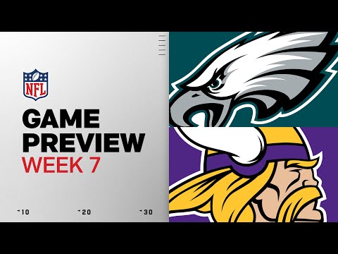 Thumbnail for Philadelphia Eagles vs Minnesota Vikings | Week 7 Game Preview